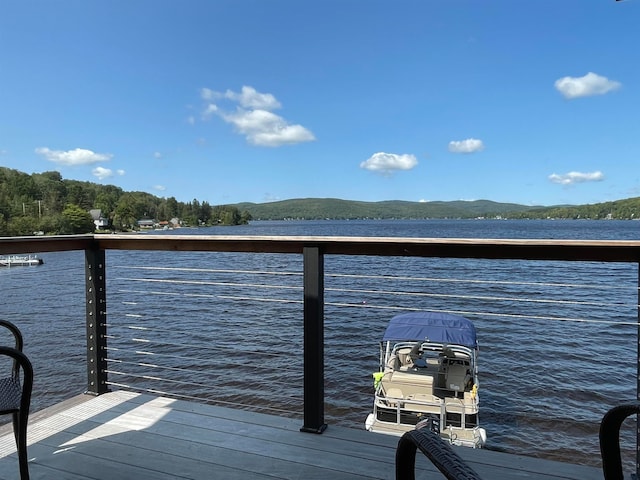 43 Jackson Lodge Rd, Canaan, VT 05903 - dock area with a water view