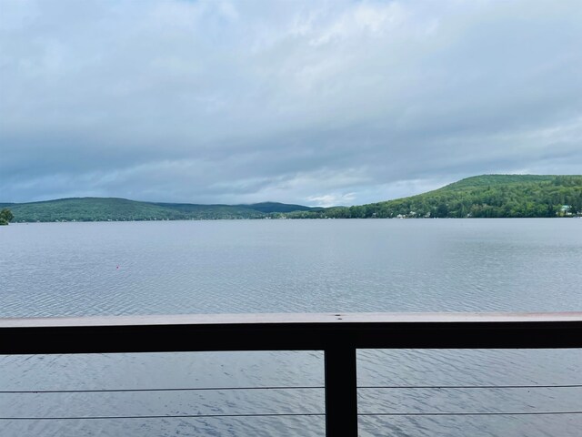 43 Jackson Lodge Rd, Canaan, VT 05903 - water view with a mountain view