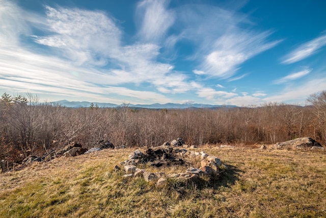 view of mountain feature