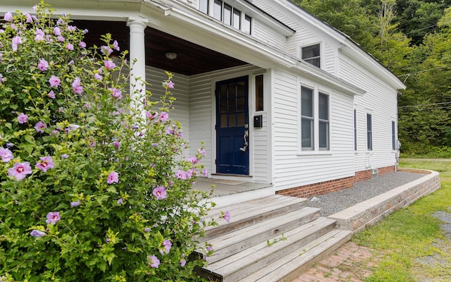 view of entrance to property