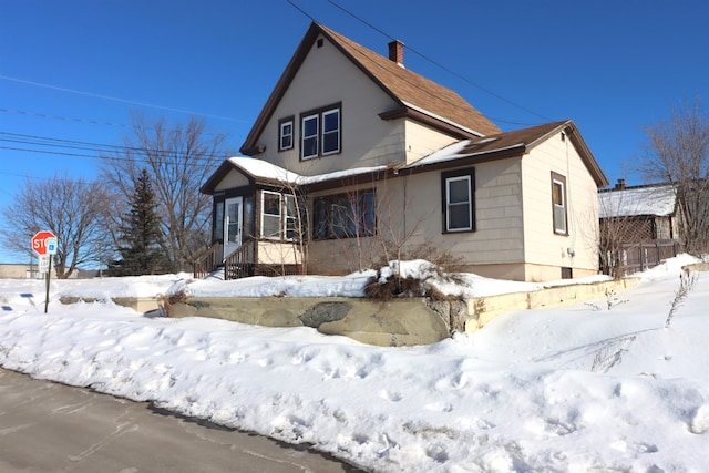 view of front of house