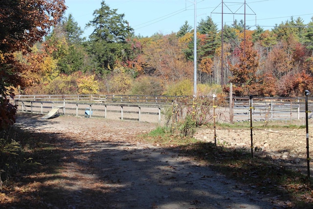 203 Kingston Rd, Danville, NH 03819 - view of yard featuring a view of trees