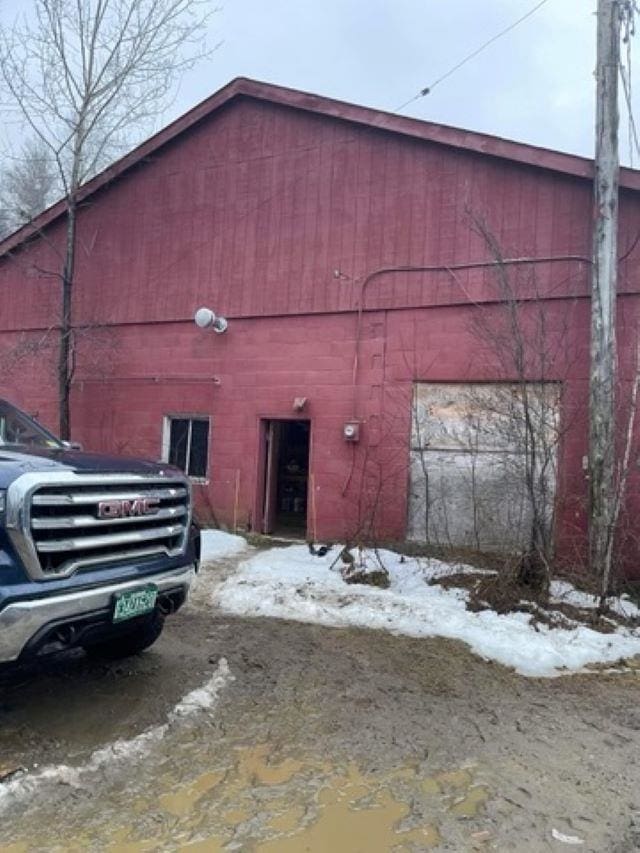 17 Tracy Hill Rd, Northfield, VT 05663 - view of barn