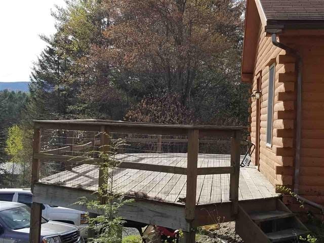 17 Tracy Hill Rd, Northfield, VT 05663 - view of deck