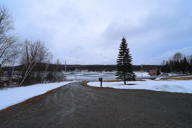 view of road