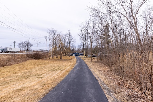 view of road