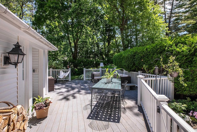 view of deck