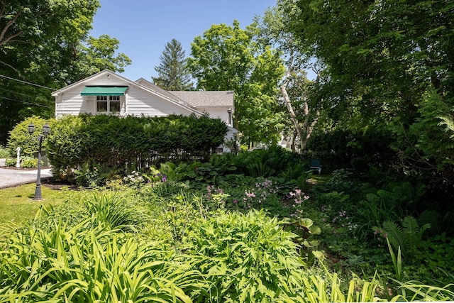 view of side of property