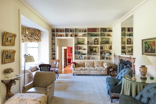 view of sitting room