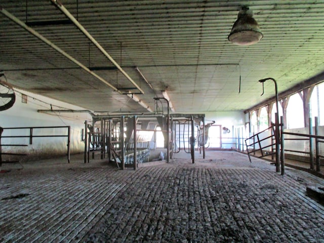 view of horse barn