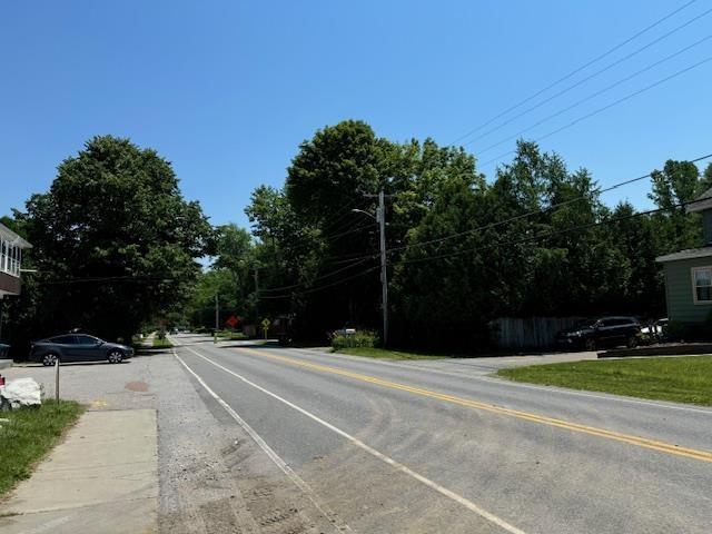 view of street featuring street lights