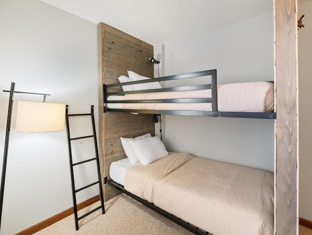 bedroom with carpet flooring