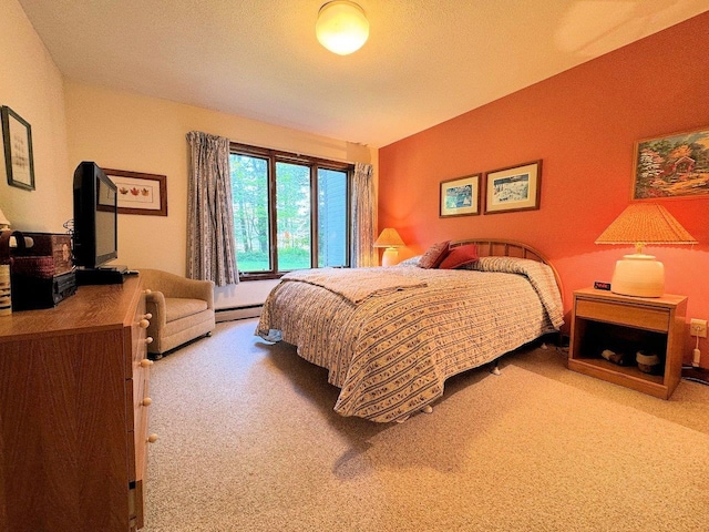 34 Sugar Brook Rd Unit F4, Peru, VT 05152 - carpeted bedroom with a baseboard radiator