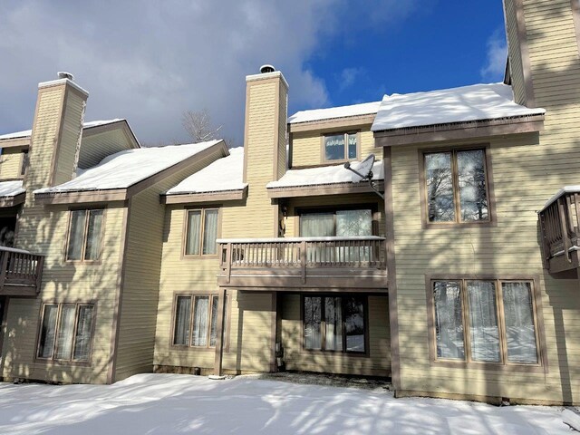 34 Sugar Brook Rd Unit F4, Peru, VT 05152 - view of snow covered building