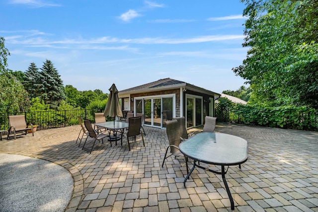 view of patio / terrace with outdoor dining space