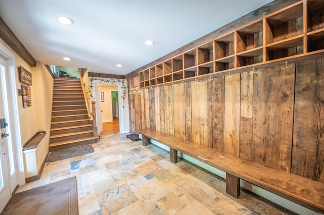 view of mudroom