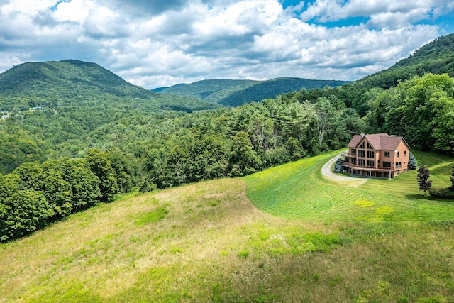 property view of mountains