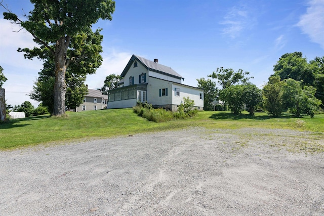 view of side of home