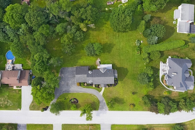 aerial overview of property's location
