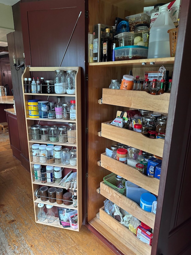 view of pantry