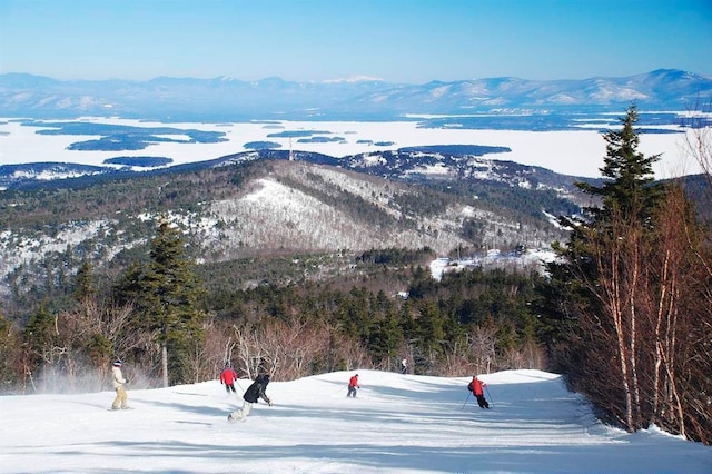 view of mountain feature