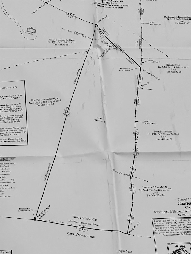 Hemon Hill Rd, Clarksville NH, 03592 land for sale