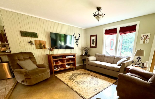 view of living room