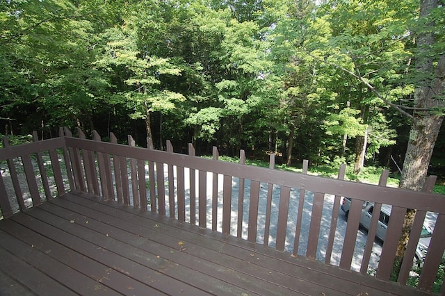 view of deck