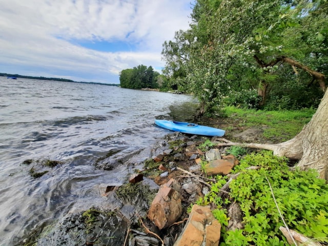 property view of water