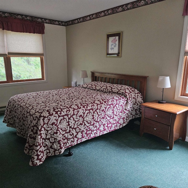 bedroom featuring carpet floors