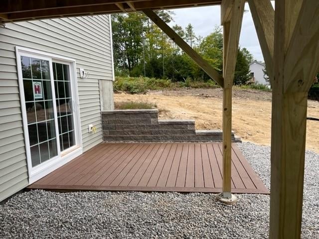 view of deck