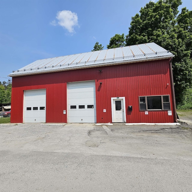 70 High St, Plainfield, VT 05667 - view of detached garage