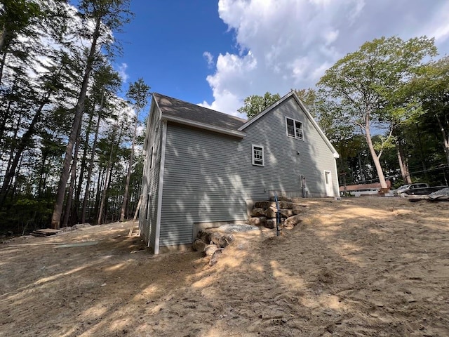 view of side of home