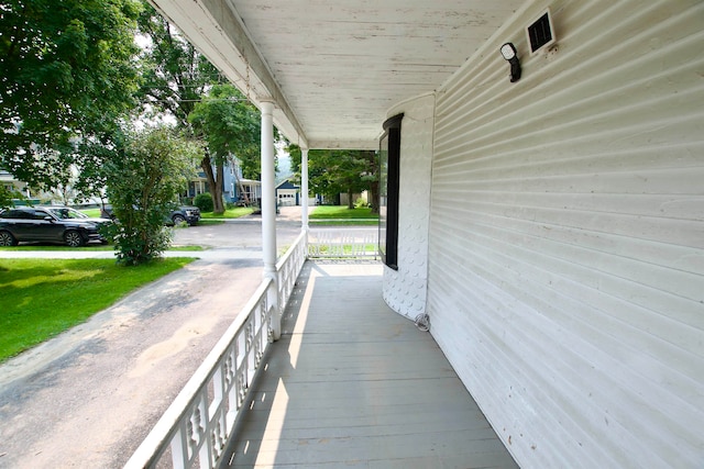 view of deck