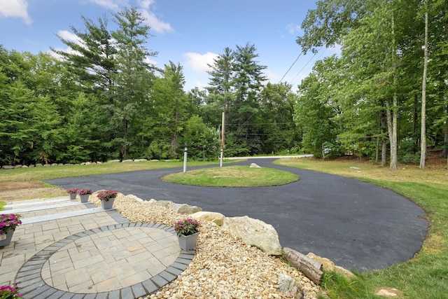 exterior space featuring a lawn