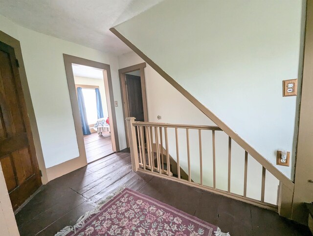 2454 W Barnet Rd, Barnet, VT 05821 - stairs featuring wood-type flooring