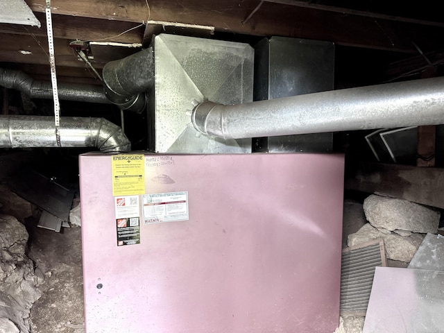 110 Meadows Rd, Jefferson, NH 03583 - utilities featuring crawl space and heating unit
