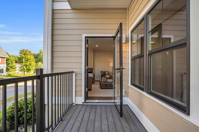 55 Pointe Pl # 106, Dover, NH 03820 - view of balcony