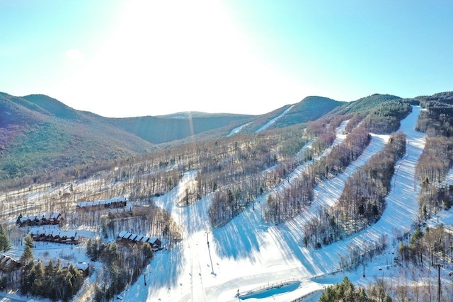 view of mountain feature