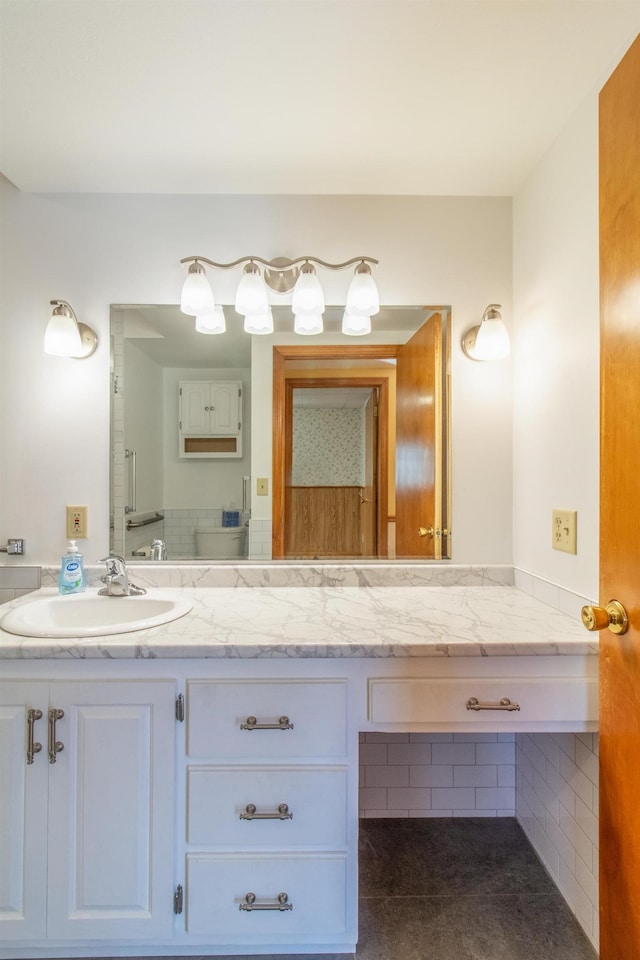 6694 Vt Route 100, Troy, VT 05859 - bathroom featuring vanity