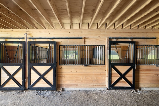 view of stable