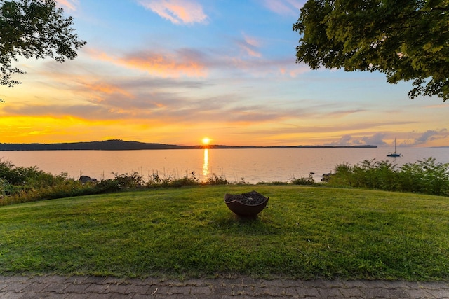 property view of water