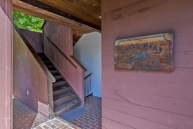 27 Lawrence Hill Rd Unit 5, Weston, VT 05161 - view of stairs