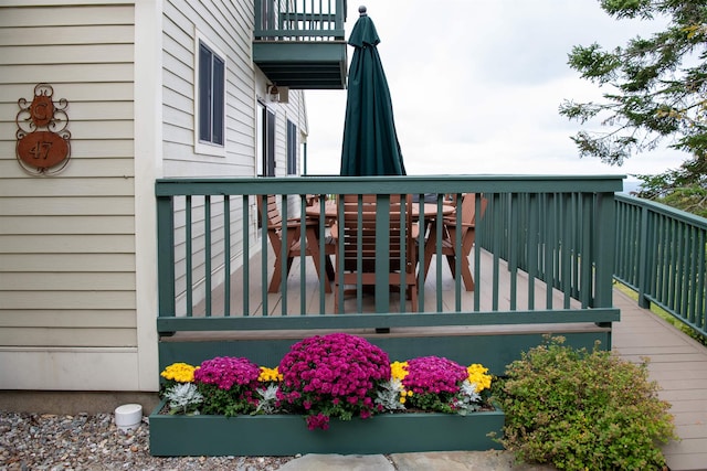 226 Okemo Trailside Ext Unit 47C, Ludlow, VT 05149 - view of deck