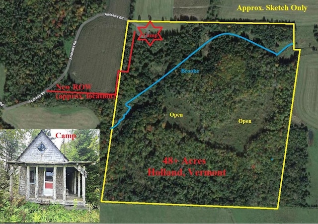 Andrews Rd, Holland VT, 05830 land for sale