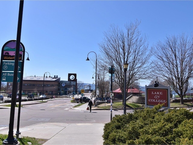 view of road