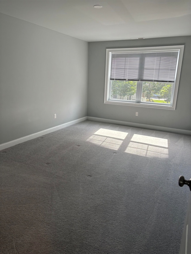 empty room featuring carpet flooring