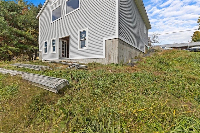 view of rear view of house