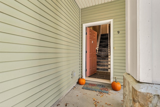 view of entrance to property