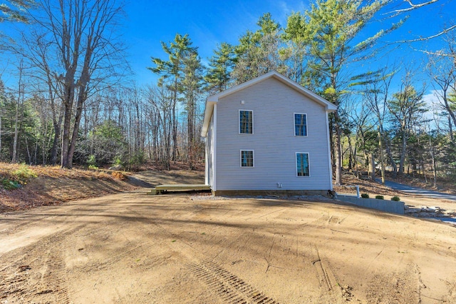 view of home's exterior